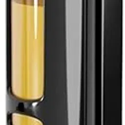 KEMPTY Black Wall Mounted ABS Plastic Soap Dispenser 400ml, Leak-Proof Liquid Dispenser for Bathroom Kitchen, Push Button Refill, Ideal for Soap, Shampoo & Sanitizer-image-84