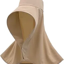 myaddiction Wide Brim Shawl Sun Hat for Women Lightweight Climbing Hiking with Neck Flap Khaki-picture-55