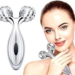 generic Manual 3D Massager Roller 360 Rotate Face Full Body Shape Skin Lifting Wrinkle Remover Facial Massage | Face Roller For Glowing Skin Relaxation Tool | Body Massage Tool-picture-8