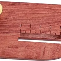 Leather Punching Ruler Making Punching Auxiliary Tool for Supplies Repairing Red-picture-14