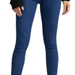 zayla Women's Slim Fit Denim Lycra Jeans I Stretchable Skinny Fit Jeggings Pant I Clean Look Solid Full-Length I High Rise Pants for Gym Office & Home Girls & Women-picture-11