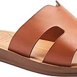 puntoblu Womens Beige Flat Slip-on Slippers | Cushion Footbed | Anti SKid | Lightweight-picture-16