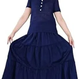 gianna Rayon Top with Long Skirt Set for Women, Half Sleeves Top with Skirts, Summer Wear Comfortable Dress for Women-picture-12