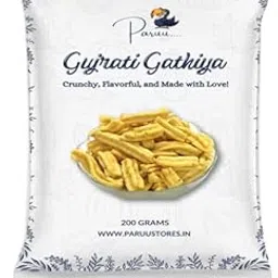 Paruu Eatables – Premium Snacks Gujrati Gathiya for Good Mood 200g | Healthy, Crunchy & Guilt-Free Snacks | No Preservatives | Perfect for Gifting & Everyday Munching-image-25