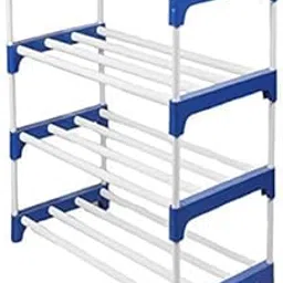 Multipurpose Portable Shoe Rack for Home Storage, Easy to Move & Assemble Plastic Shoe Stand-picture-10