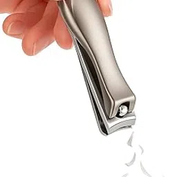 Curved Nail Cutter with Nail File – Anti-Splash Stainless Steel Clipper for Fingernail & Toenail Care, Ingrown Nail Remover, for Men & Women Pack Of 1-picture-37