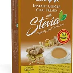 Girnar Instant Ginger Chai Premix with Stevia - 10 sachets-picture-18