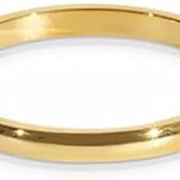 elinor jewels Thin Ring 18K Gold Plated Stacking Ring for Women Plain Minimalist Band Waterproof & Anti-Tarnish Simple Finger Ring Fashion Jewelry Elegant Gift for Her-picture-12
