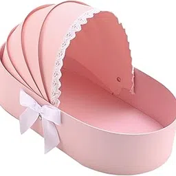 MYADDICTION Baby Shower Box Flower Box Contatiner for Flower Sweet Presents Wrapping Bag Pink-image-50