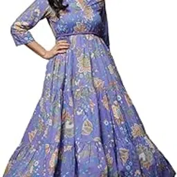biba Women Cotton Tiered Printed Dress-picture-58