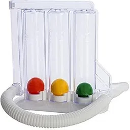Doctist 3 Ball Spirometer for Breathing Exercise Respirometer Lung Exerciser Washable Hygienic & Detachable Breath Measurement System Respiratory Exerciser Pack 1-picture-33