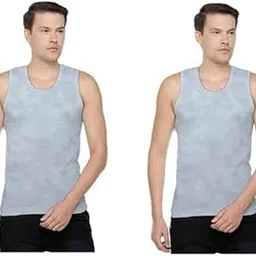 gmr Men Combed Cotton Low Round Neck Color Vest (Pack of 2)-picture-46