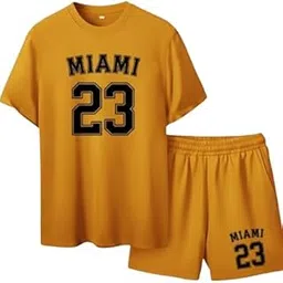 rivanora Men's Summer Nightsuit in Polyester | Stylish Printed Shirt and Shorts Set | Relaxed Fit Pyjama Set for Loungewear, Travel & Sleep | Lightweight and Easy-Care Fabric-picture-40