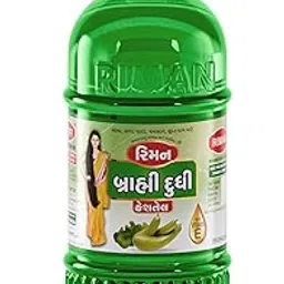 Riman Brahmi Dudhi Hair Oil 500ml - Natural & Chemical-Free Gourd Oil for Strong Bouncy Hair - Controls Hair Fall & Promotes Hair Growth for All Hair Types-image-74