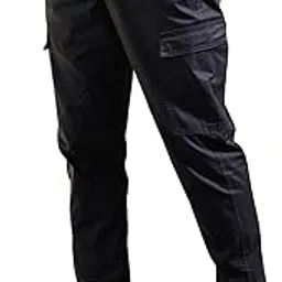 veirdo Men’s Cargo Pants | Regular Fit Utility Trousers with Pockets | Casual Stylish Bottoms Colors: Beige, Black & Brown | Sizes: S to XXL-picture-29