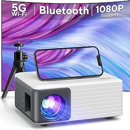 AKIYO Mini Projector, Portable Video Projector O1, USB, Outdoor,White-picture-60