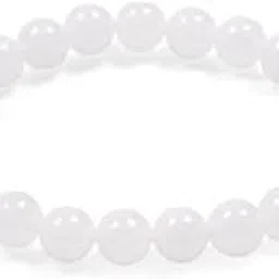 shrriya divine Natural Rainbow Moonstone Gemstone Bracelet Round Loose Beads 7-8mm| Handmade Semi-Precious Gemstone Stretch Bracelet for Men & Women-picture-16