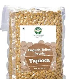 Tea Planet Tapioca Pearls – Chewy Treat for Bubble Tea, Desserts, and More | Classic & Trending Flavors | Instant & Easy Preparation | Vegan-Friendly, Non-GMO, Multiple Pack Sizes (500gms, English Toffee)-image-27