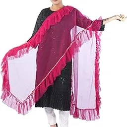 traditions bazaar Women's Starred Net Dupatta-picture-10