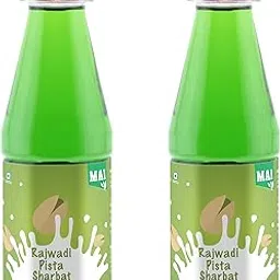 MAI Rajwadi Pista Sharbat 200 ML (PACK OF 2)-picture-20