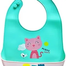 MOTHER'S HIVE Silicon Baby Bib for Feeding, Waterproof Bib-picture-10