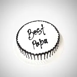 80 rose garden|Fathers Day Cake|Blackforest Cake 500Gms For Dad|Gift For Dad |-image-21