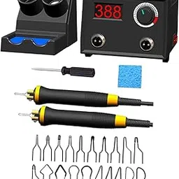 Wood Burning Kit Pyrography Pen Pyrography Kit for Carving Repairing Leather|Crafts | Home Arts & Crafts | Woodworking |1 Pyrography Machine-picture-37