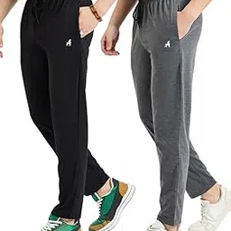 modeve Men Solid Cotton Blend Track Pant for Summer_Pack of 2-picture-54