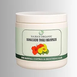 Banacado Thali Hair Mask by Naira's Organic Essentials for Smooth, Shiny, Strong Hair (300 Gram)-picture-14