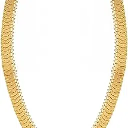 vama Fashions Traditional Maharashtrian Gold Haram Laxmi Lakshmi Kasu Coin Long Necklace Jewellery Set for Women-picture-50