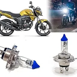 Auto Pearl Halogen H4 Front Headlight Bulb 12V/35W Ultra Bright Compatible with CB Trigger (Pack of 1)-picture-10