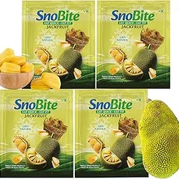 SnoBite Freeze-Dried Jackfruit Pouch | 100% Natural | No Added Sugar, Zero Preservatives | Healthy, Tasty, Gluten Free Snack for Adults and Kids | 64g each (Pack of 4)-picture-10