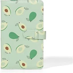 Pattern Printed Photo Album 3 Inch 96 Pockets Mini Picture Compatible with Fujifilm Instax Polaroid Mini 11/8/9/7s/25/70/90 Instant Camera Name Card Holder-Avocado-picture-14