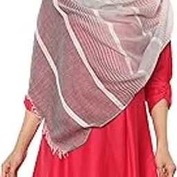 Stylish Floral Printed Cotton Scarf | Soft Lightweight Stole, Shawl & Wrap for Women | All-Season Fashion Accessory for Summer & Winter | Size 90 x 190 cm-image-97