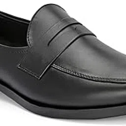 just leather Men Handcrafted Genuine Leather Noble Penny Loafers - Cushioned Leather Insole, Sleek Slip-On & Everyday Sophistication-picture-46