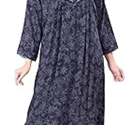 night shades NightShades Nighty| Nighty for Women| Alpine Nighty for Women| Nighty for Women Stylish| Nighty for Women Cotton| Maxi Nighty for Women| Night Gown for Women Cotton| Full Sleeves| Alpine Fabric|-picture-41