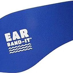 EAR BAND-IT Swimming Headband Large Blue ages 10 to adult Invented by Physician Keep Water Out Hold Ear Plugs In The ORIGINAL Swimmer s Headband Doctor Recommended Great for Ear Tubes - Ear Band Water Protection Secure Earplugs-image-16