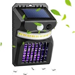 Meneflix 2-in-1 Solar Mosquito Killer Lamp with UV Light & Motion Sensor, Outdoor Waterproof Wall Light with 3 Modes, 365-390nm Zapper for Yard, Balcony, Garden, 10M Detection Range-picture-16