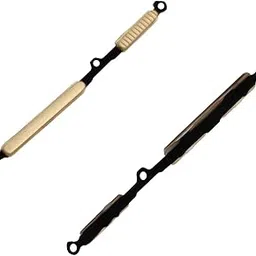 Mozomart External Power and Volume Button Side Button Out Keys Compatible for Motorola Moto Moto C : Black-picture-22