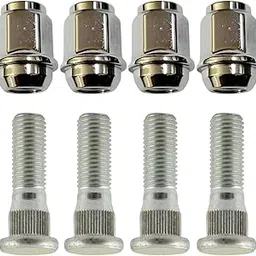 Wheel Bolt with Nut Set, 12x1.5mm, 4 Pieces, Compatible with i20, i10 Grand-picture-25