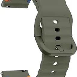 Valente 22mm Silicone Sport Strap – Breathable & Durable Replacement Band for Smartwatches-picture-14