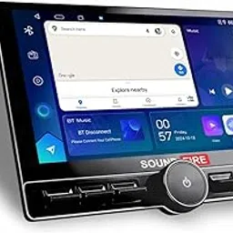 SOUND FIRE Trillion 10.1 Inch 2K Diamond 2GB RAM / 32GB ROM with DSP/QLED/Android Auto/CarPlay Android Car Stereo-image-5