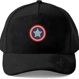 woopme Captain Shield Caps for Men Stylish | Cap for Men,Women Fashion Sports Gym Headwear with Adjustable Strip-picture-31