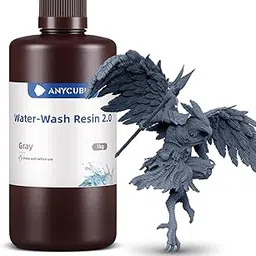 ANYCUBIC 3D Printer Resin, Water Washable Resin, No Extra Alcohol Needed and Easy to Clean, Fast Curing, Low Odor, Wide Compatibility for All Lc Resin 3D Printers-picture-18