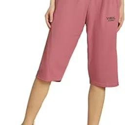 mack jonney Solid Regular Fit Polyster Lycra Capri for Women-P-picture-52