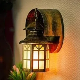 MULTY RAYS Antique Color lamp hut Design Shape Wall Sconce lamp Bulb NOT Included (E27 Holder)-picture-12