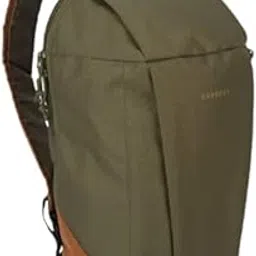 DECATHLON Casual Backpack Small, for Men, Women and Kids, 10 Ltr Capacity for college, office and school. (Khaki Green)-picture-14