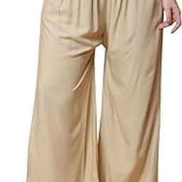 Women's Palazzo Pant Trendy Rayon Casual & Daily Use Free Size Plazzo for Girls & Ladies-picture-12
