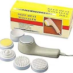 Sheejai corp. Healthcare Magnetic Head Deep Heat Electric Body Massager for (Face & Body) & for Joint Pain Massager, Multicolor-picture-35