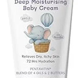 AreoVeda Deep Moisturising Cream (100gm) 24 Hrs Moisturization I Relieves Dryness I Safe From Day 1 I With Pentavitin & 6 Oils+Butters I Lab Tested, Ecocert Certified, EWG Verified-picture-20